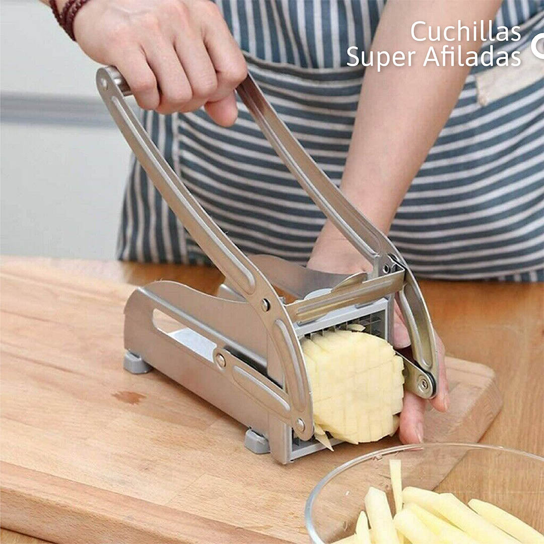 Cortadora de Patatas Multifunción de Acero Inoxidable: La Mejor Opción para Tu Cocina  | Womba Store