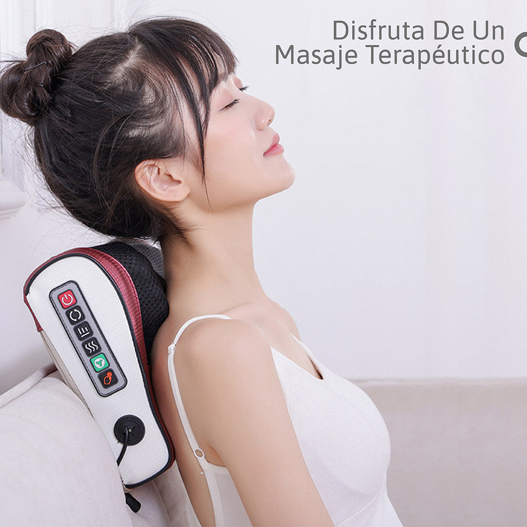 Masajeador Shiatsu para Cuello y Hombros con Calor Infrarrojo