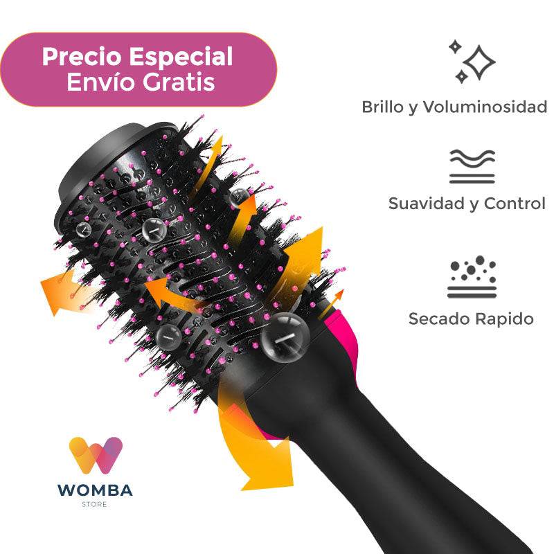 Cepillo Secador Ionico 2 en 1 - Womba Store