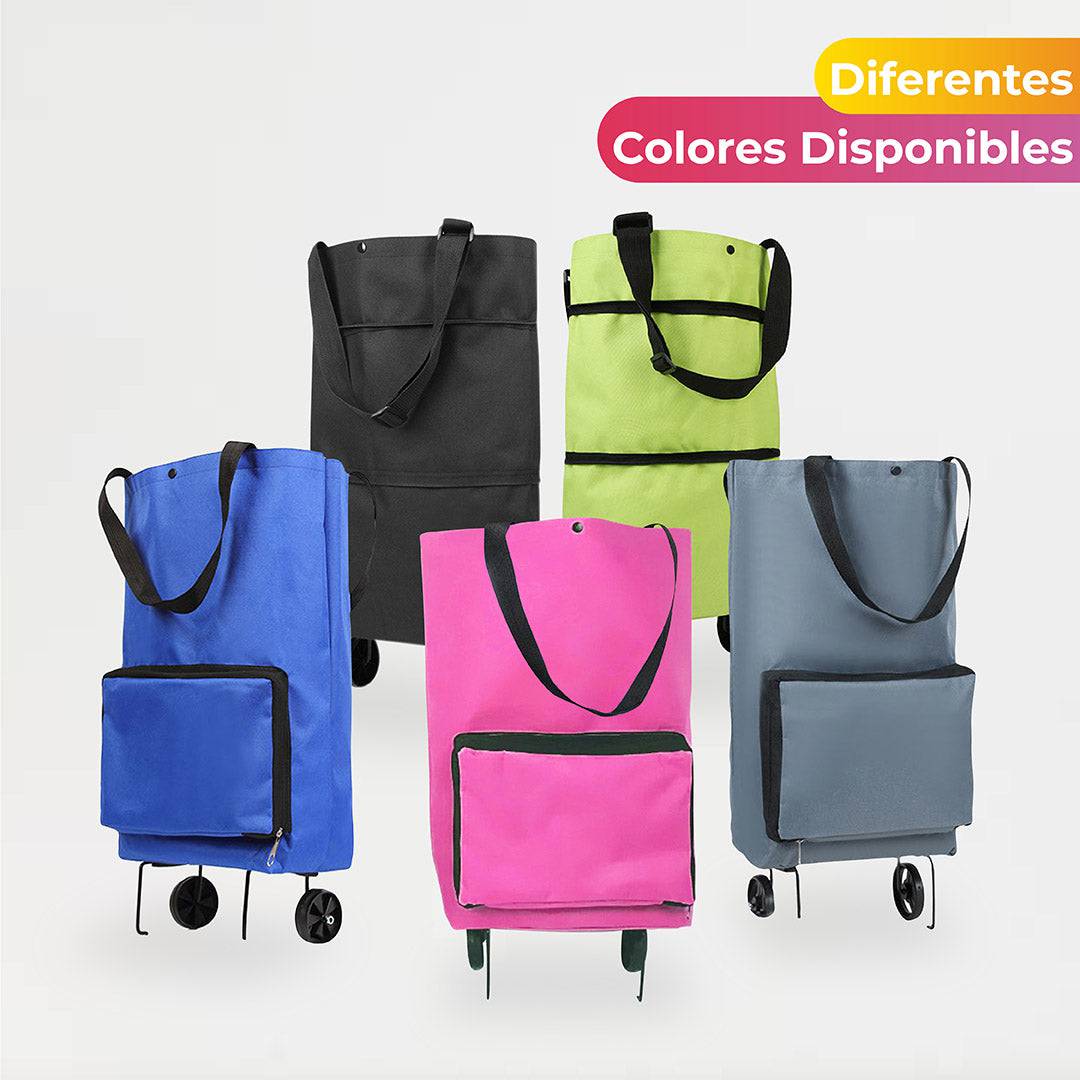 Bolsa Con Ruedas Plegable Portátil - Womba Store