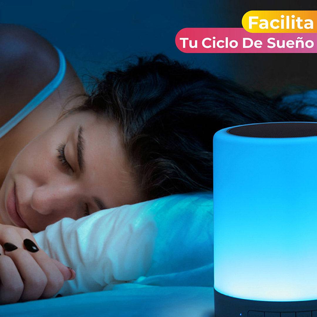 Bocina Touch Con Luz Led - Womba Store